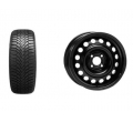 roata clio anvelopa janta pachet iarna Roata completa Clio B janta otel ALCAR 6530 5.5x14 + anvelopa Iarna Sailun IceBlazer Alpine+ 175/65R14 82T